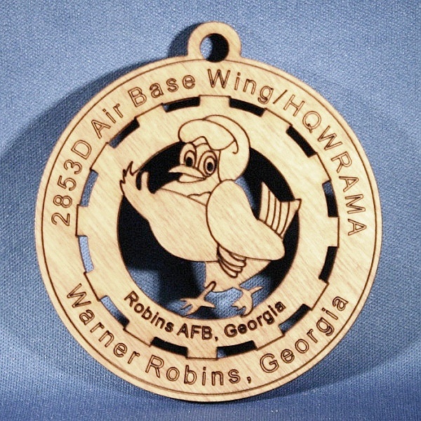 Ornament 2853D Air Base Wing